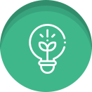optimal lighting layout icon